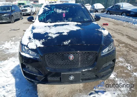 2019 Jaguar F-Pace 25T Premium from USA, damaged, VIN SADCJ2FX7KA356313